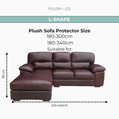 Plush & Co. Sofa Protector