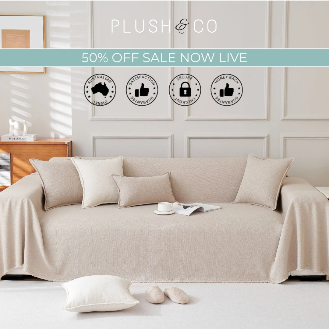 Plush & Co. Sofa Protector