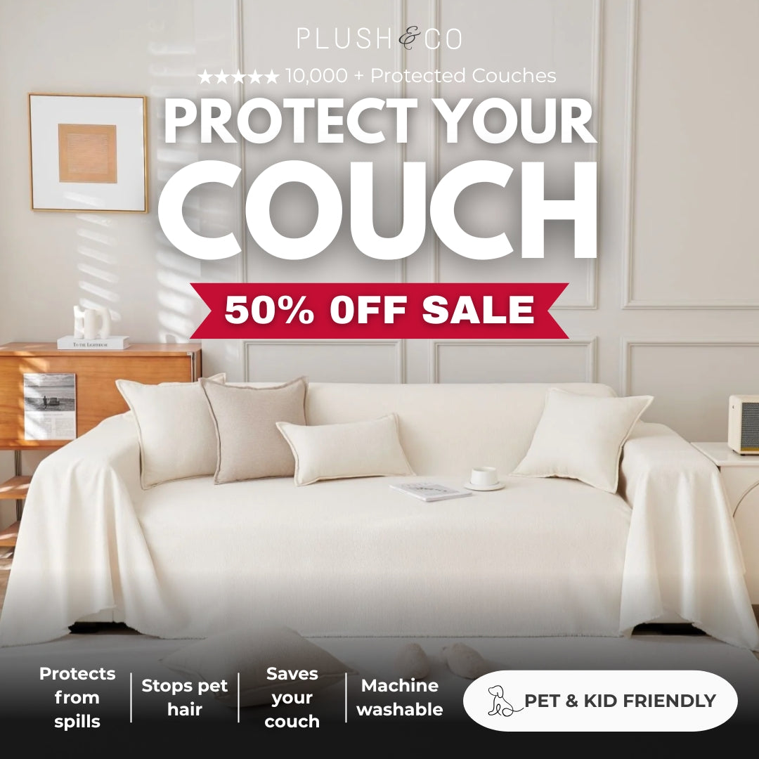 Plush Sofa Protector