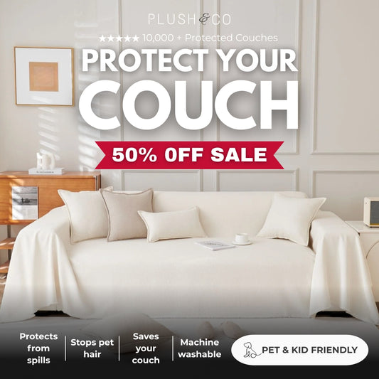 Plush Sofa Protector